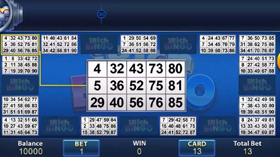 Different Bingo Rooms